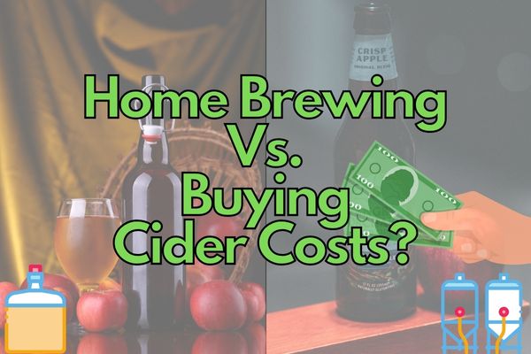 What Does Cider Cost to buy and make