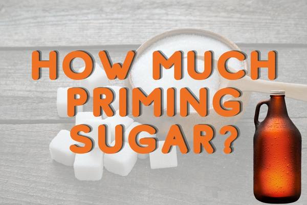 How much priming sugar for 64 oz of brew?