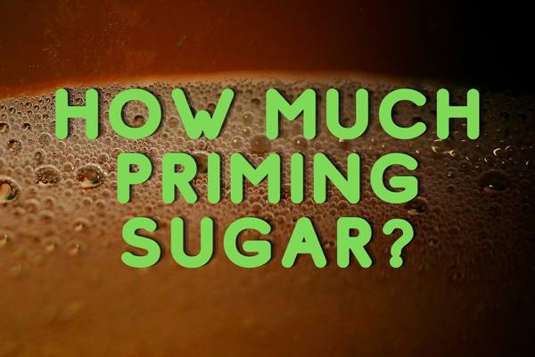 How much priming sugar for 3 gallons of beer?