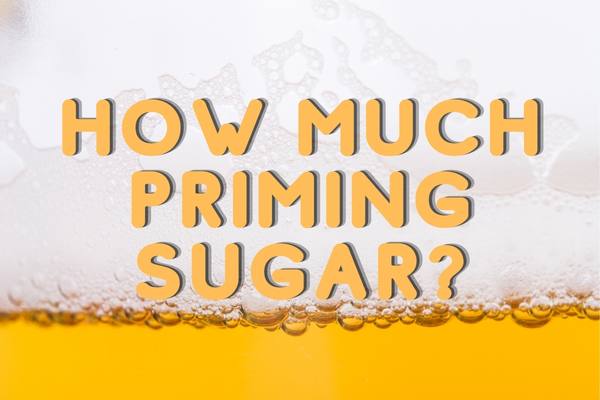 How much priming sugar for 19 litres?