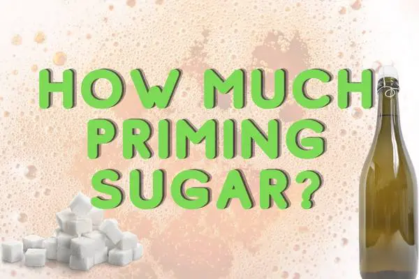 How much priming sugar per gallon of sparkling wine?