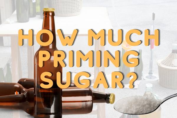 How much priming sugar for 5 gallons of beer?