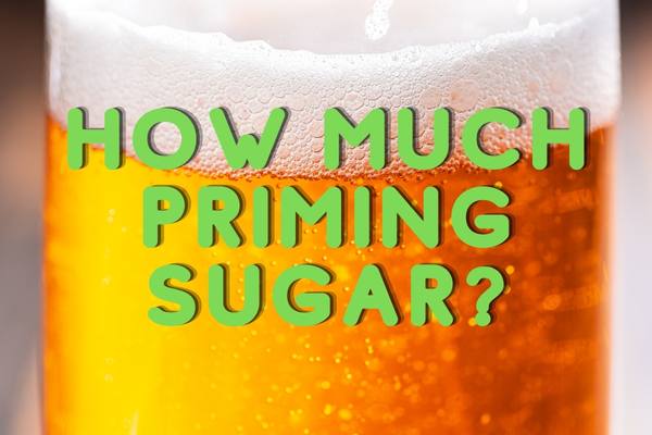 how much priming sugar for 4 gallons of beer?