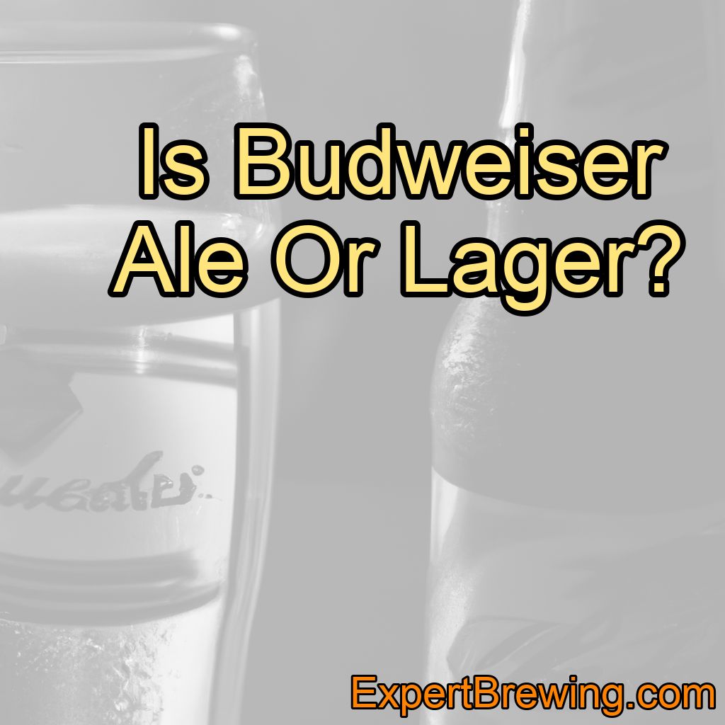 Is Budweiser Ale Or Lager?