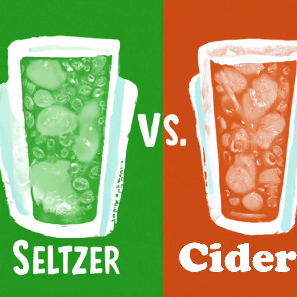 What Is The Difference Between Seltzer And Hard Cider?