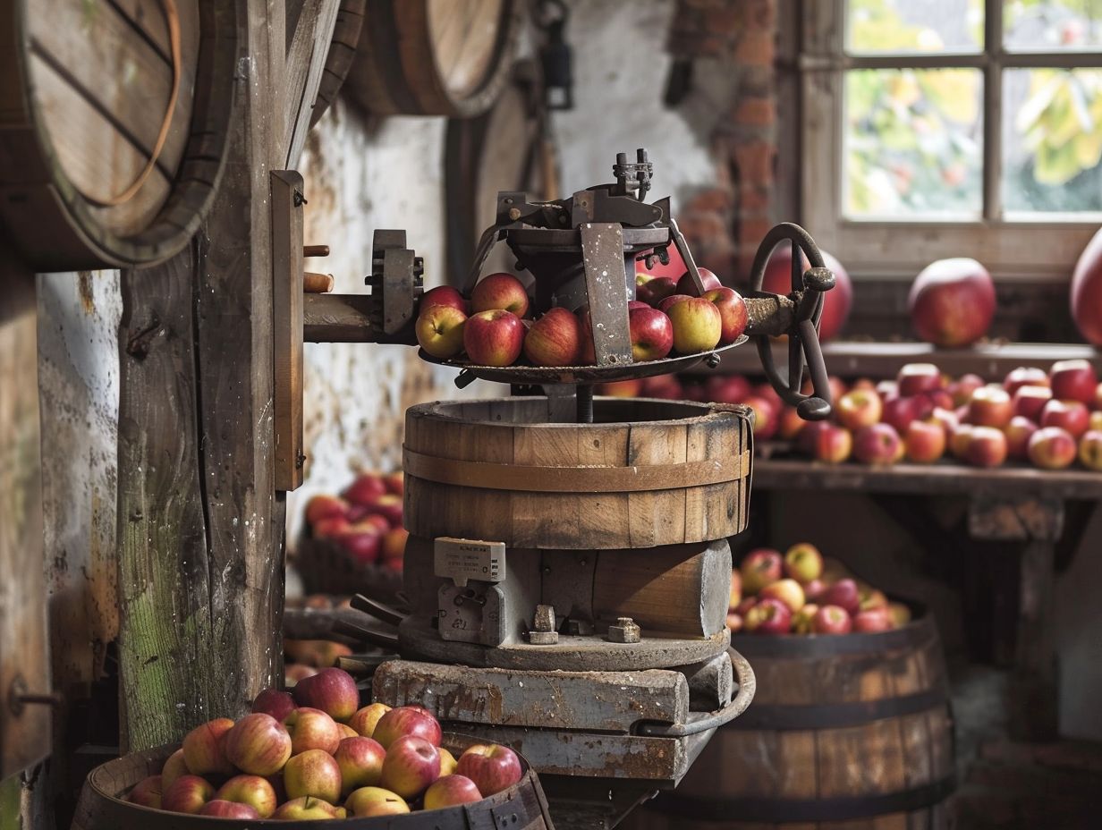 What Innovations Were Made in Cider Making?