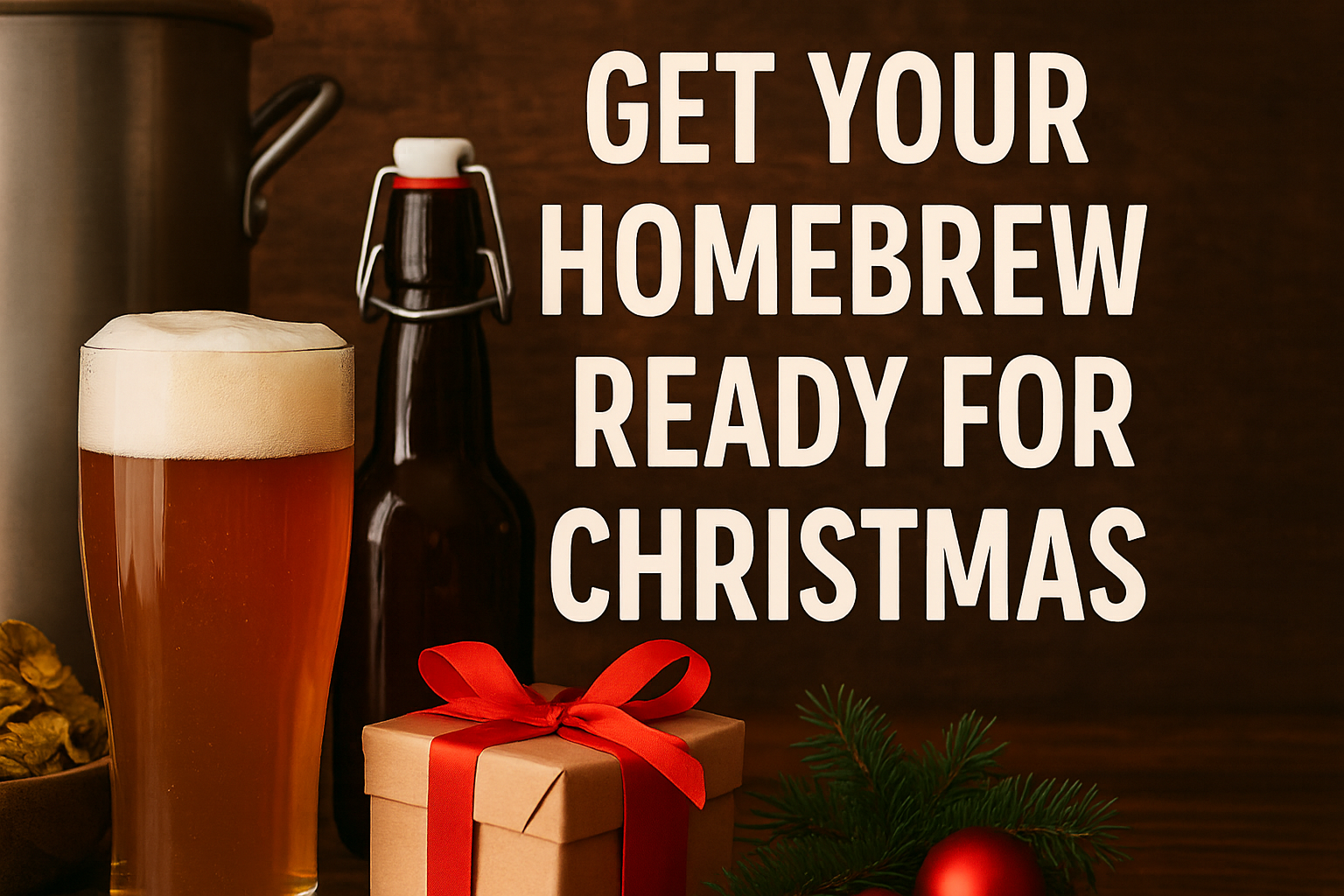 Get your Homebrew Ready for Christmas!
